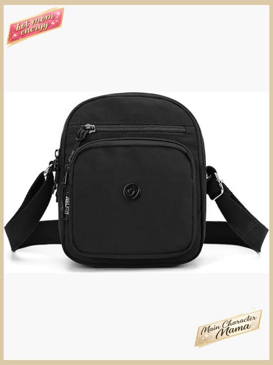 Handbags - Nylon Crossbody Purse Mini Shoulder Bag Lightweight Chic Travel Essential